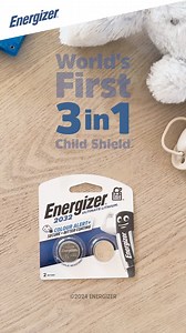 Designed with your child's safety in mind: hard to open, unpleasant to taste, and visibly alerts when in contact with saliva. | Energizer