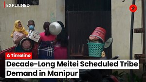 8.5K views · 161 reactions | Manipur Violence Reason: Over a decade, the Meitei community in Manipur has made repeated pleas to the state and Centre for Scheduled Tribe status. Here's a timeline. | Indian Express | Facebook