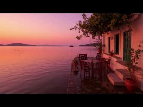 1 Hour Deep Relaxation | Calming Meditation with Beautiful Greece Sunset