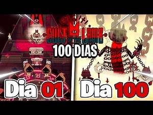 JOGUEI 100 DIAS NO CULT OF THE LAMB!