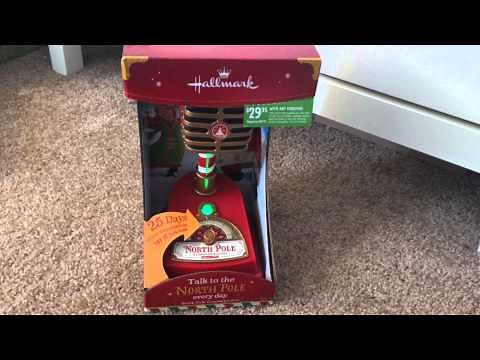 Check Out The Hallmark North Pole Communicator!