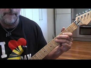 How to play Van Halen Take Your Whiskey Home on guitar