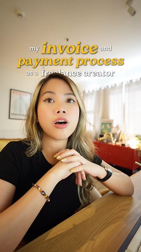 Here's my invoice and payment process as a creator 👀 Made my freelance life a thousand times easier… No more sweating bullets worrying while waiting for your pay to come in. If you want to try the Parallax experience, the link is in my bio! #businesstools #creatortools #aitools #influencermarketing | Andrea at Kohi Social