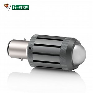 [Hot Item] G-View Motorcycle Headlamp Bulb 12-24V/12-60V LED H4 HS1 T6 F9 BA20D Led Bulbs Super Bright White Motorbike Head Lamp Scooter Accessories
