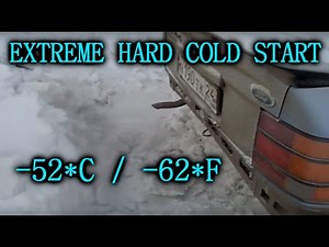 EXTREME HARD COLD STARTS compilation! | -50*C / -60*F | s.3 ep.30 | Холодный запуск в мороз -52*C