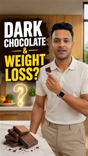 Is Dark Chocolate Good for Weight Loss? #health #weightloss