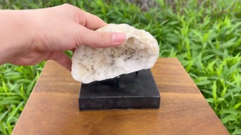 Natural Broken Moroccan Geode White | Clear Quartz Crystals 4.5” 0.85 Lbs - Etsy