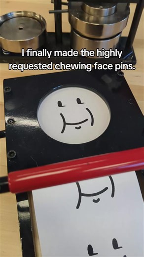 Chewing Face Pins: Create Your Own Unique Designs