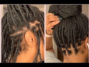 Touch up- Small Box Braids