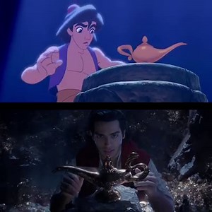 32K views · 249 reactions | Experience the wonder of Disney's #Aladdin in a whole new way with the all new live-action film and the original animated classic. Bring home both on Digital today! | Aladdin | Facebook