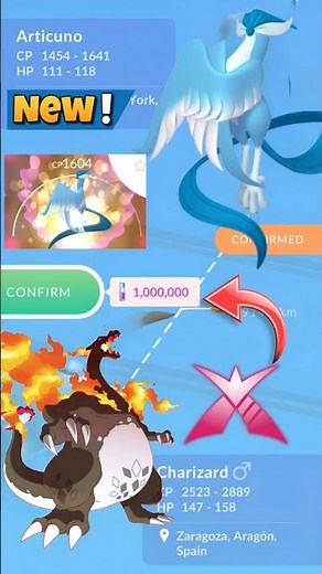 OMG🤯Lucky✨️Shiny Galarian Articuno Trade in Pokemon Go