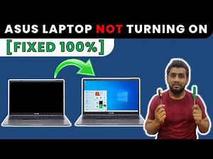 Black screen problem in laptop asus | How to fix asus laptop black screen problem | Technosearch