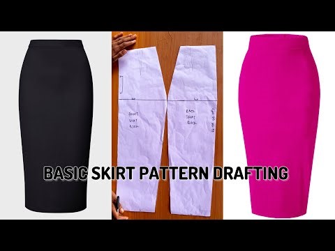 How to Simply Cut a Basic Skirt | Beginner Friendly