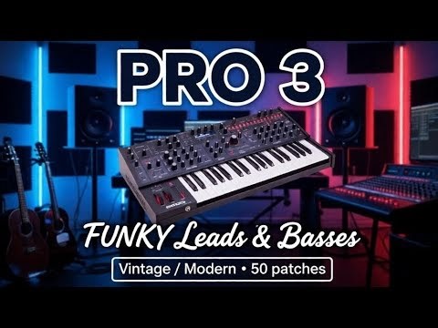 Sequential PRO 3/ Funky Leads & Basses