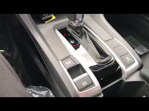 2017 Honda Civic Brake Hold and Electronic Parking Brake