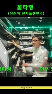 꽃타령. (한국민요) 장준아.전자올겐연주