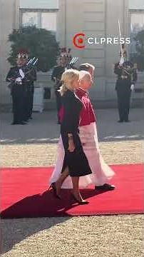 Le pape Léon XIV accueilli par le couple Macron à l’Élysée au premier jour du voyage officiel