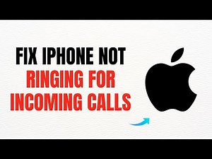 How to Fix iPhone Not Ringing for Incoming Calls – Full Guide