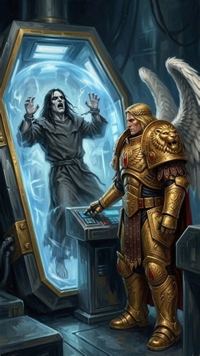 SANGUINIUS Froze Curze Mid-Scream and Denied Him Terra #Warhammer40k #Sanguinius #KonradCurze