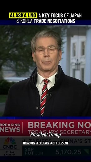 to have President Trump and Secretary Bessent prioritizing this important project in major trade & tariff negotiations, including long-term off-take purchasing agreements of Alaska LNG with our Asian allies and partners. | Senator Dan Sullivan