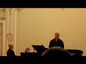 Dmitri Hvorostovsky Concert in the Small Philharmonic Hall.21.12.2011 . St. Petersburg