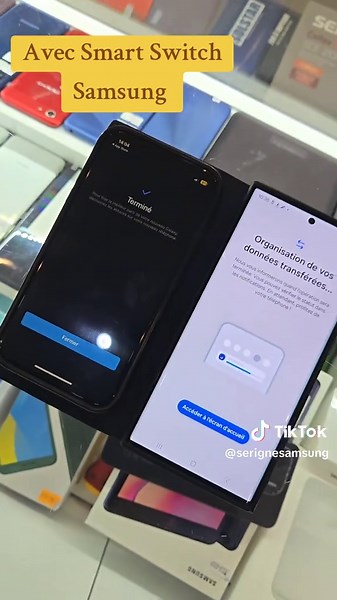 Transfert de données simplifié avec Smart Switch Samsung