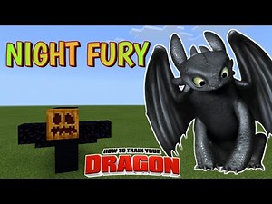 How To Summon Night Fury in Minecraft Pe