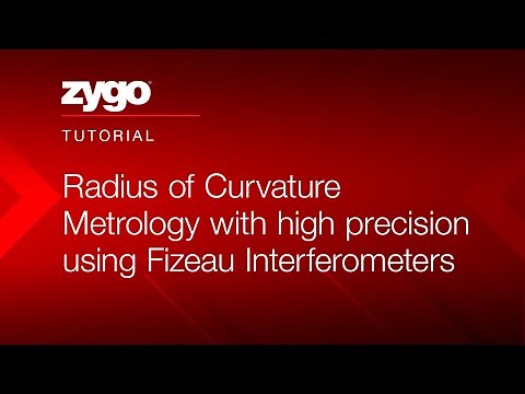 Radius of Curvature Metrology with high precision using Fizeau Interferometers