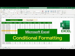 MS Excel - Conditional Formatting | Advanced Conditional Formatting in Excel