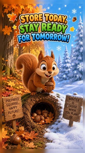 Why do squirrels bury nuts all over the forest? 🐿️🌰