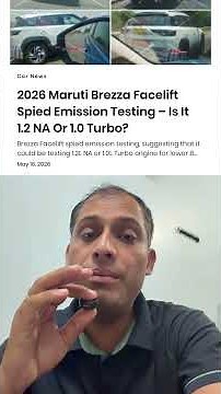 Brezza Facelift 2026 #brezza #facelift
