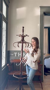 1.2M views · 34K reactions | THRIFT FLIP: repurposing a vintage coat rack! #diy #entryway #homedecor #makeover #thrifting #thriftfinds #thriftstorefinds #antique #vintage | Heart + Home Crew | Facebook