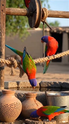 “दुनिया का सबसे रंगीन तोता… जो आज भी आसमान में उड़ रहा है!”
