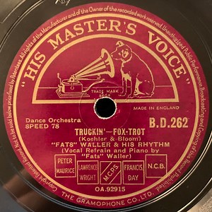 "Fats" Waller & His Rhythm - Truckin' / 12th Street Rag