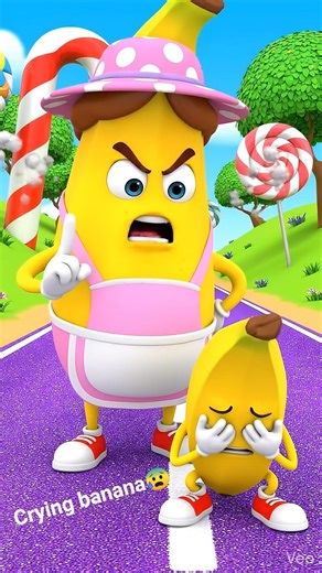 banana crying😰#viralvideo #viralshorts #shorts #banana