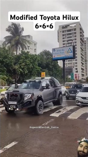 "Toyota Hilux monster modified 6×6 Beast 😱| Crazy Off road pickup truck | Viral Shorts”