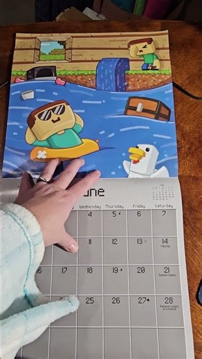 2014 Minecraft Calendar