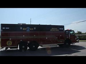 Wichita Fire Department Firehouse 10 Full House Response + Battalion 1 & Truck 4