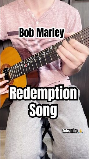 How to play Redemption Song from Bob Marley