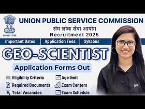 UPSC Geoscientist Exam 2026|Eligibility Criteria|Syllabus|Exam Date|Application form|UPSC Geochemist