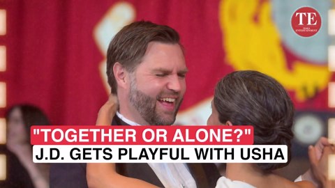 Vance 'Flirts' With Wife At Marine Ball, Lip Reader Reveals 'Playful Exchange' Amid Erika Kirk Backlash