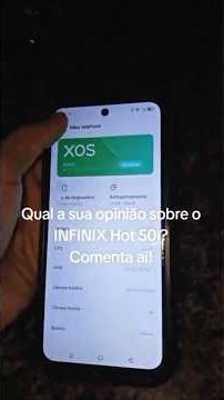 Qual a sua opinião sobre o Infinix Hot 50i? Comenta aí! #Shorts