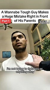 A Wannabe Tough Guy Makes a Huge Mistake Right in Front of His Parents, part 1#cops #fyp #copsoftiktok #bodycam #policeofficer | Justice Line2