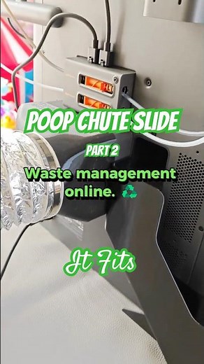This Poop Chute Slide Actually Fits the X2D #3DPrinting #BambuLab #X2D #UsefulPrints #3DPrinterMods