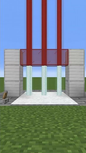 How to make a simple laser door! [Minecraft]