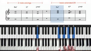 Extended 251 Progression Drill