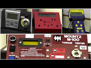 Torque Testing with the FTA-100 Torque Analyzer