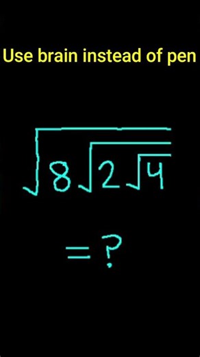 A Nice Square Root Algebra Challenge
