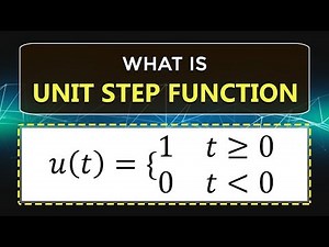 What is Unit Step Function | Learn Signals and Systems | ECE | EEE | Engineering