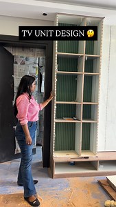 Before/After TV UNIT ✨ . . . #tvunit #design #beforeafter #transition #hall #livingroom #interiorreels #instareel | DreamIntro